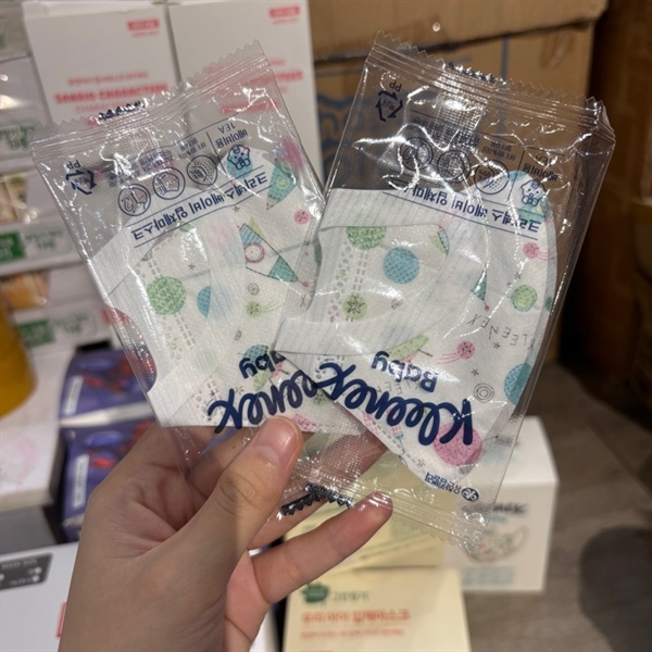 Kleenex Set 10 cái khẩu trang Tên lửa size 0-3y