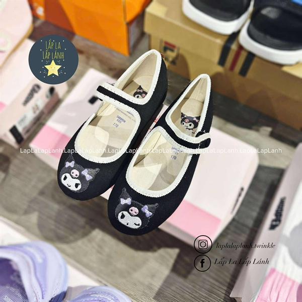 Shoopenkids Giày bệt HPKWFFA32S Kuromi S190