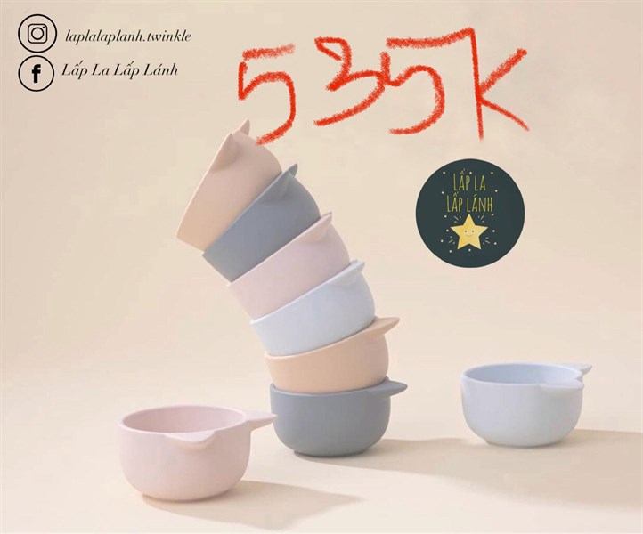 Babylien Chén Mèo Gray