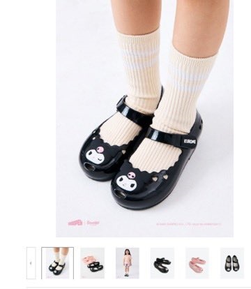 Shoopen Giày búp bê nhựa Kuromi HPKV1FS65S S210