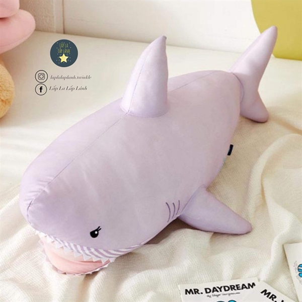 Modernhouse Thú bông cooling Cá mập tím 70cm