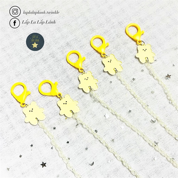 Lucyqueen Dây khẩu trang Gấu Vàng