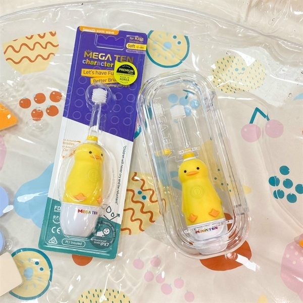 Megaten Bàn chải siêu âm Vịt vàng 48m+