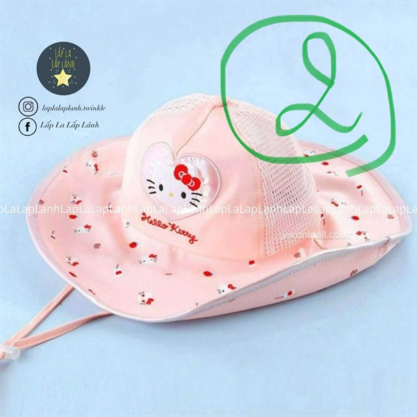 Sanrio Nón tai bèo Hello Kitty