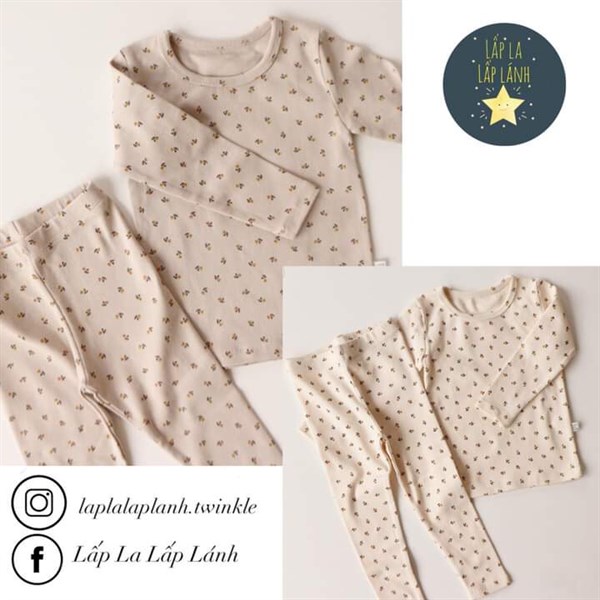 Peekaboo Bộ rời Hoa Nhí Ivory size XS