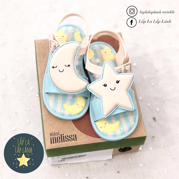 Minimelissa Sandals MSKCA2TSSW11BLU size 150