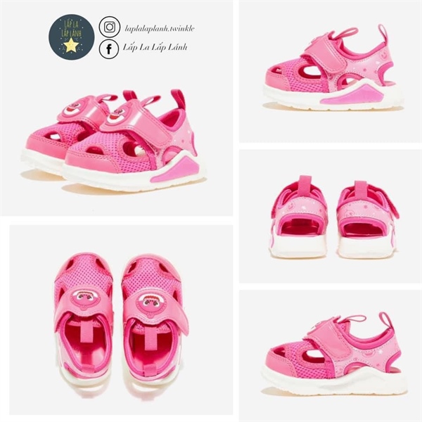 Pinkfong Sandal babyshark Hồng size 150