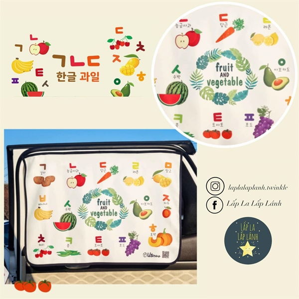 Uterus Chắn nắng trái cây và rau củ