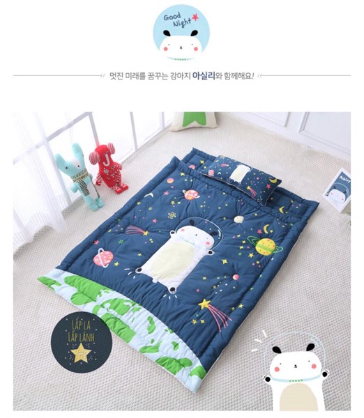 Beautehouse Set Ngủ Cún Ashley Chăn Dày