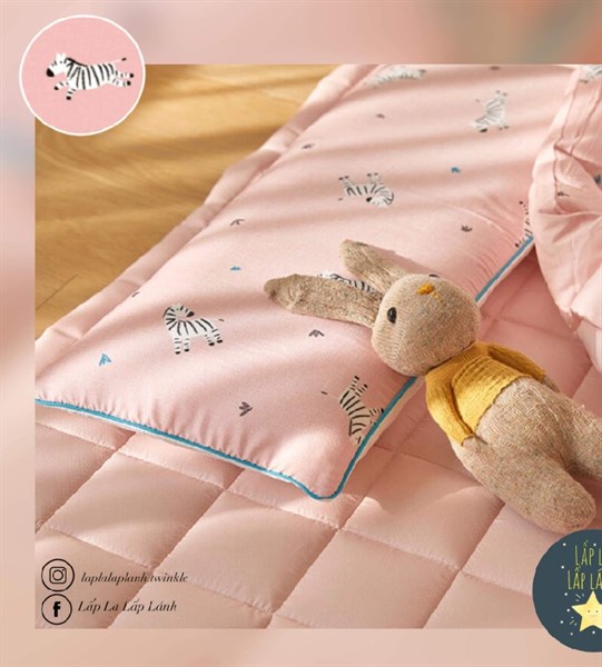 Formongde Wide pillow Vỏ gối in Ngựa vằn Hồng 30x70cm