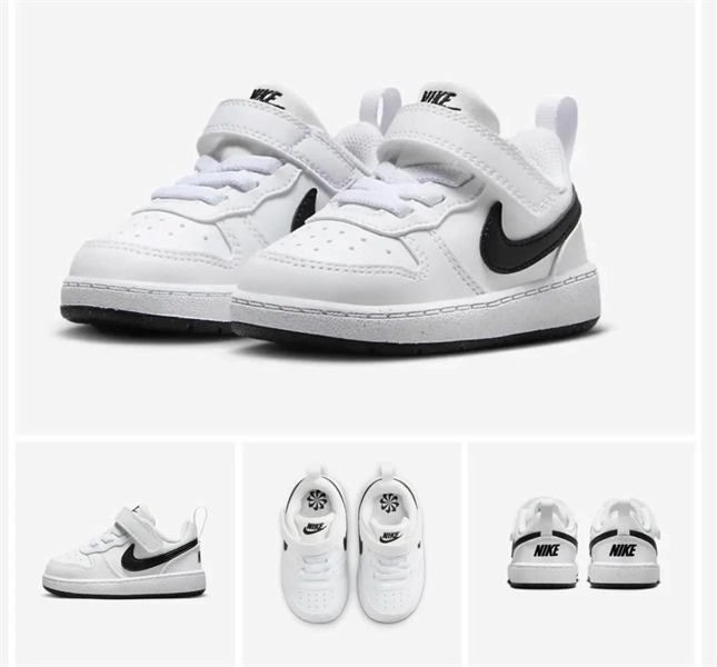 Nike Sneaker DV5458-104 trắng đen size 180