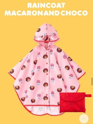 Ozkiz Áo mưa hồng size 130