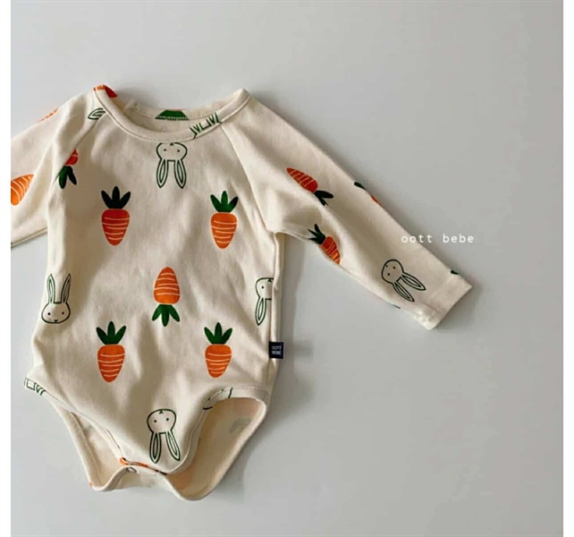 Ottobebe Bodysuit thỏ carrot size M
