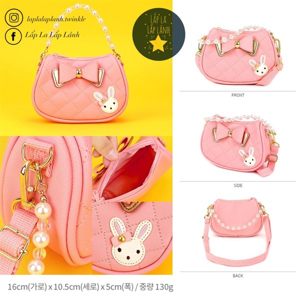 Winghouse Túi đeo chéo MA1066 mẫu Thỏ Hồng