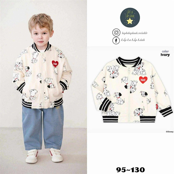 Mellimolli Áo khoác chó đốm