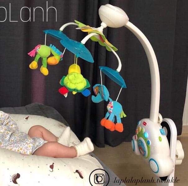 Tinylove Hộp nhạc thú bông Voi chân dài