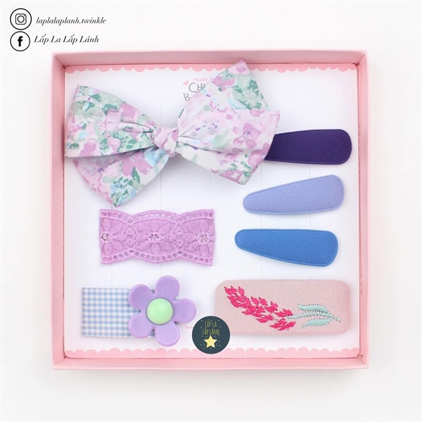 ChennyBongBong Set kẹp mẫu 17