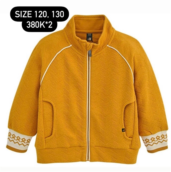 Moimoln Áo khoác vàng size 130