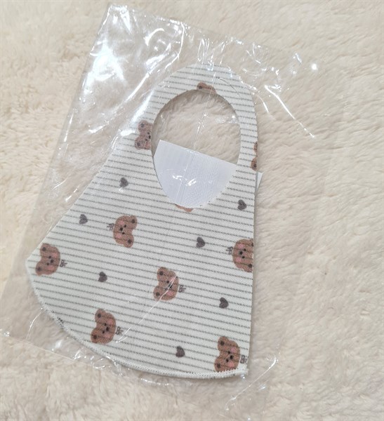 Bebenuvo Khẩu trang cho bé 2-4y Đầu Gấu