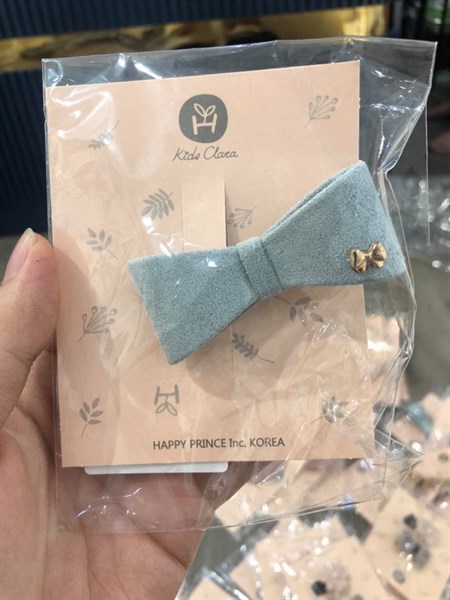 Happy Prince- Kẹp tóc- Nơ xanh