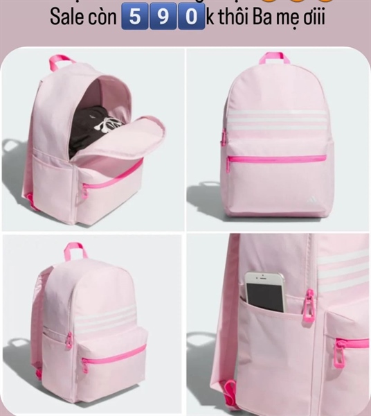 Adidas Balo IK4825 Hồng