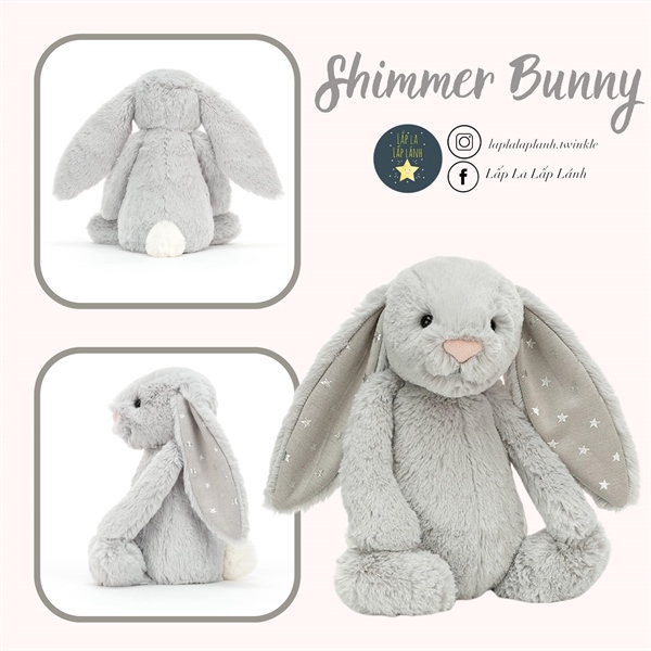 Jellycat Bunny Shimmer 31cm