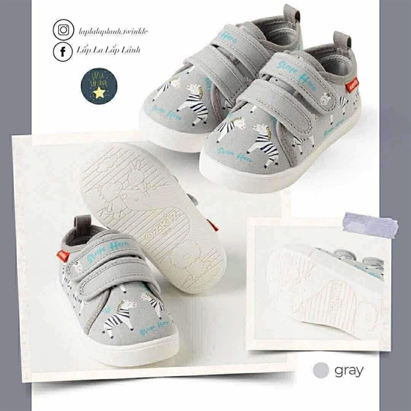 Ozkiz Slip on ngựa xám