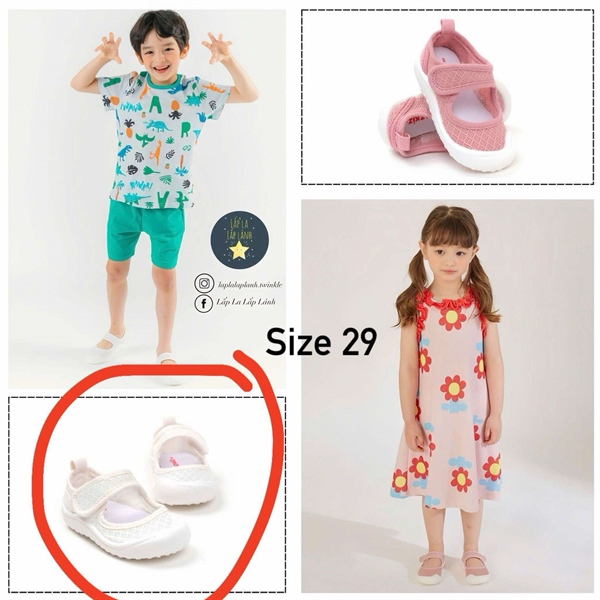 Ozkiz Sandal mesh Trắng size 180