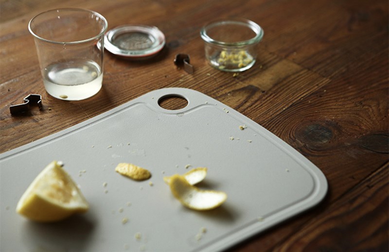 Dailylike Thớt silicone Xám Cocoa size L